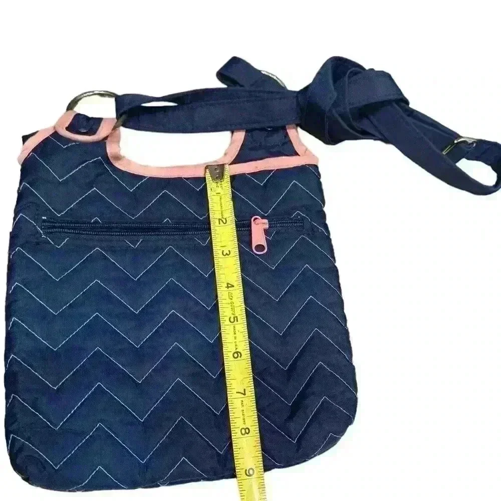Cinda B Neptune Hipster, Blue & Pink Women’s Crossbody Bag